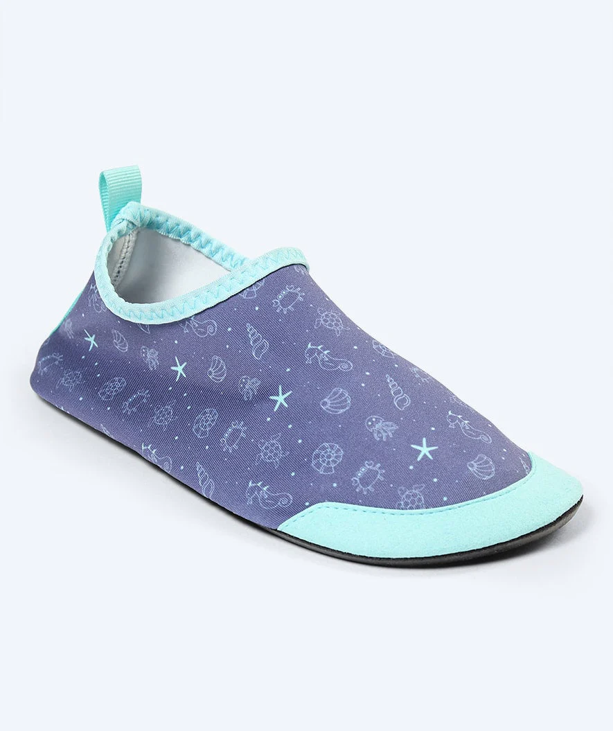 Watery Schwimmsocken für Kinder - Seadon - Atlantic Turquoise - Image 2