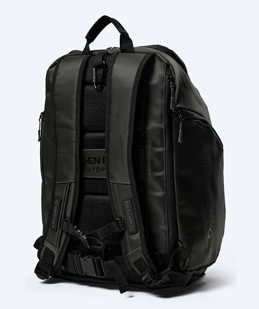 Watery Schwimmrucksack - Oxygen Elite 45L - Dunkelgrün - Image 2