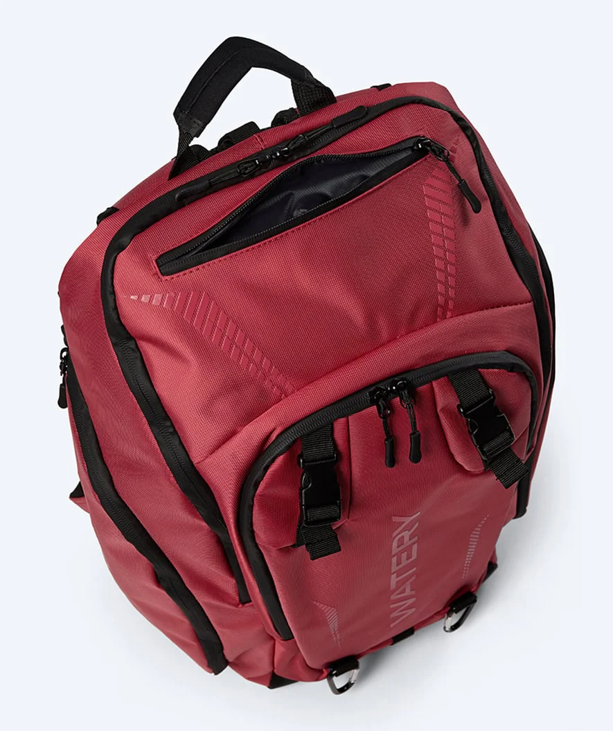 Watery Schwimmrucksack - Oxygen Elite 45L - Dunkelrot - Image 8