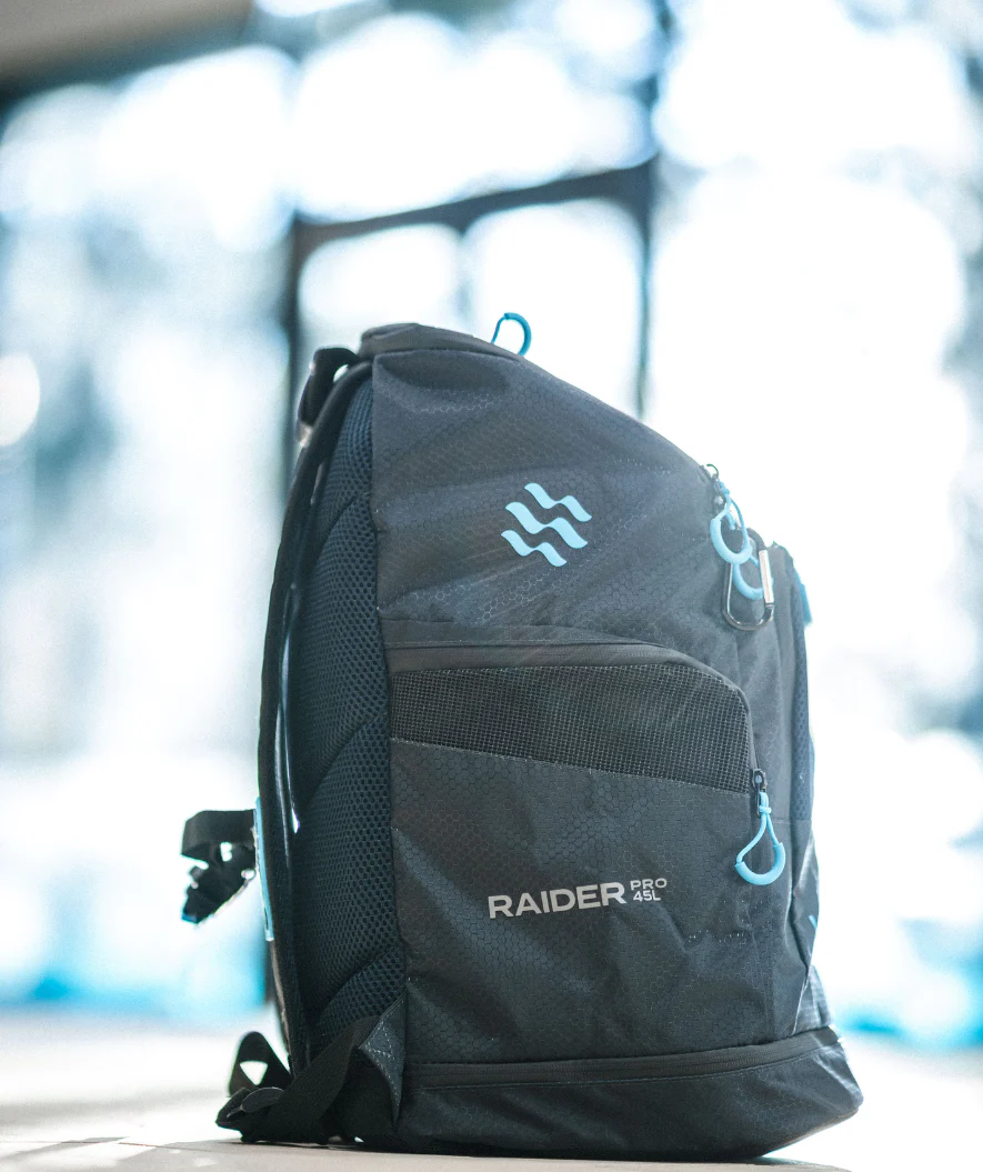 Watery Schwimmrucksack - Raider Pro 45L - Donkerblau/Blau - Image 4
