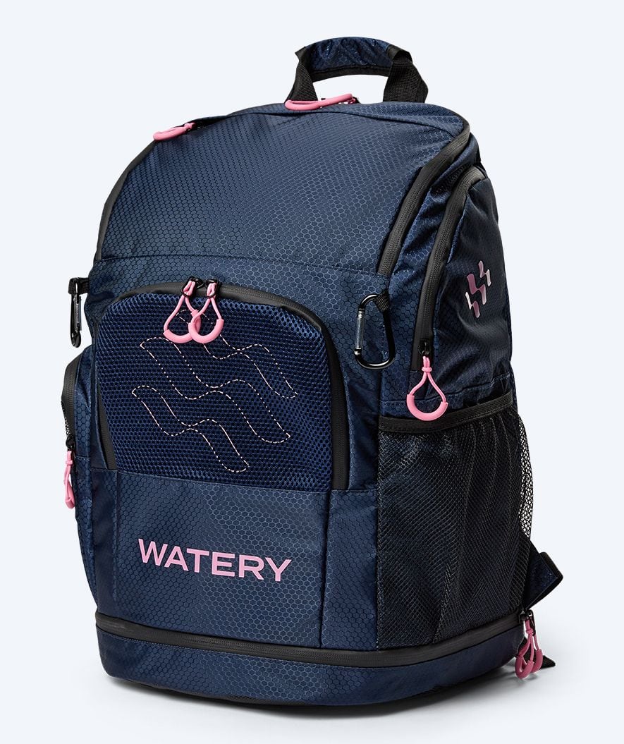 Watery Schwimmrucksack - Raider Pro 45L - Lila/Hellrosa