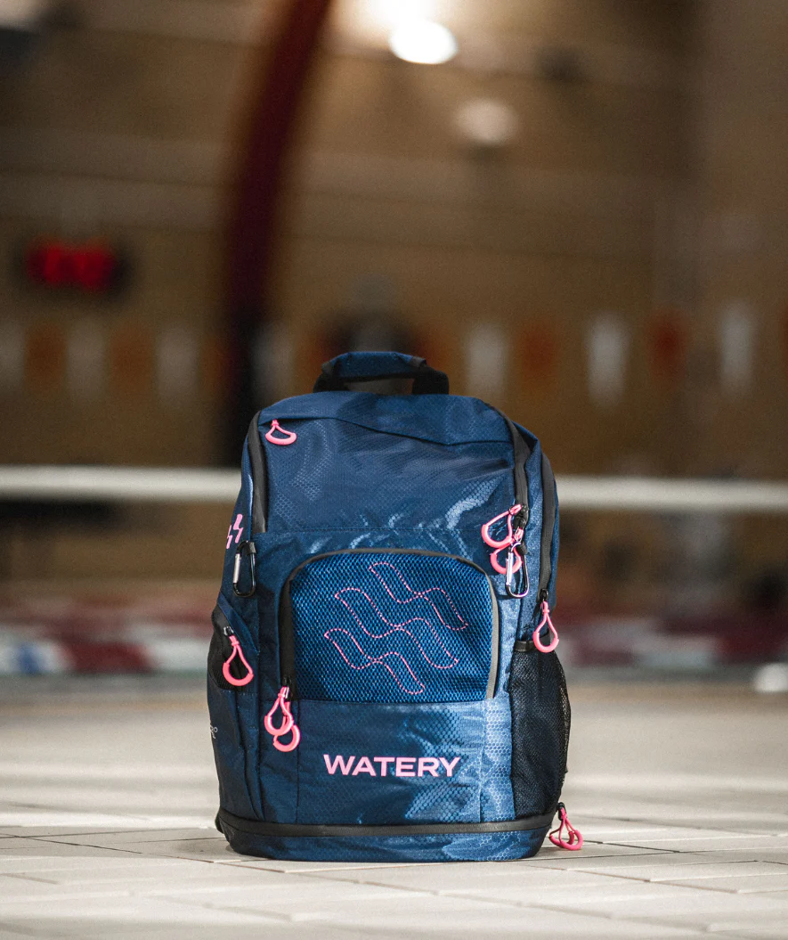 Watery Schwimmrucksack - Raider Pro 45L - Lila/Hellrosa - Image 4