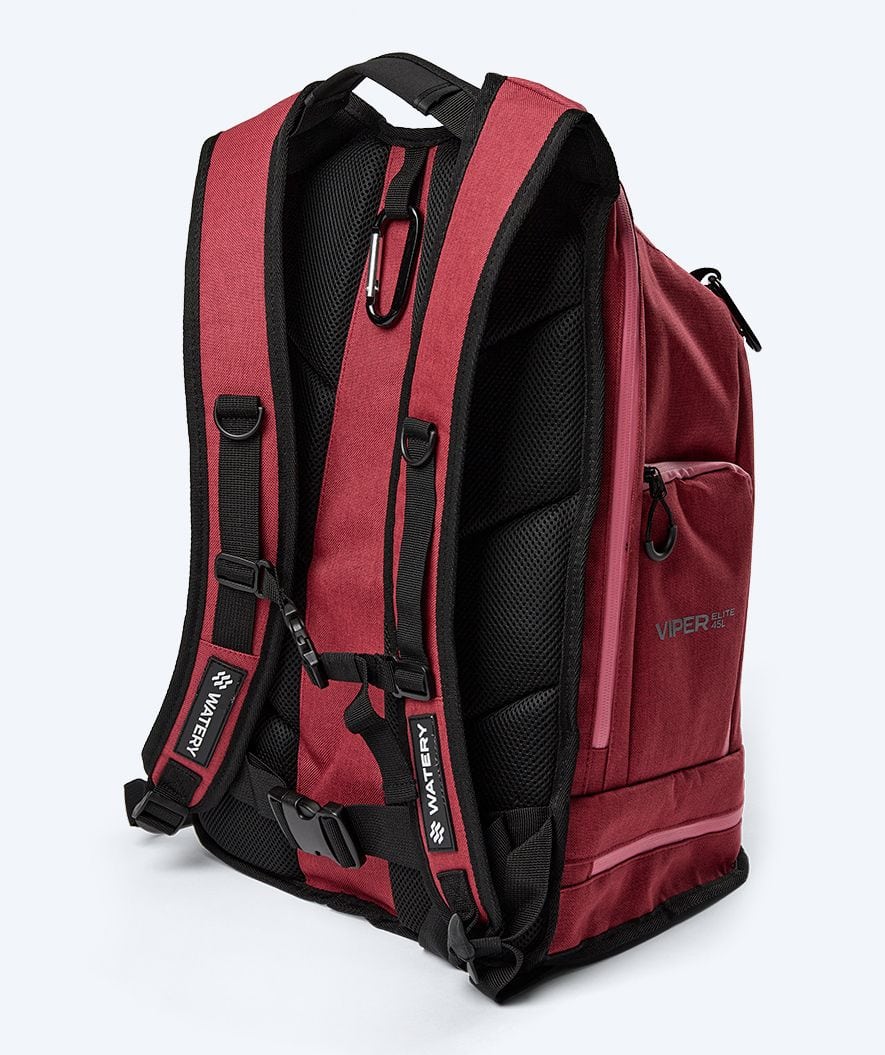 Watery Schwimmrucksack - Viper Elite 45L - Rot/Hellrosa - Image 2