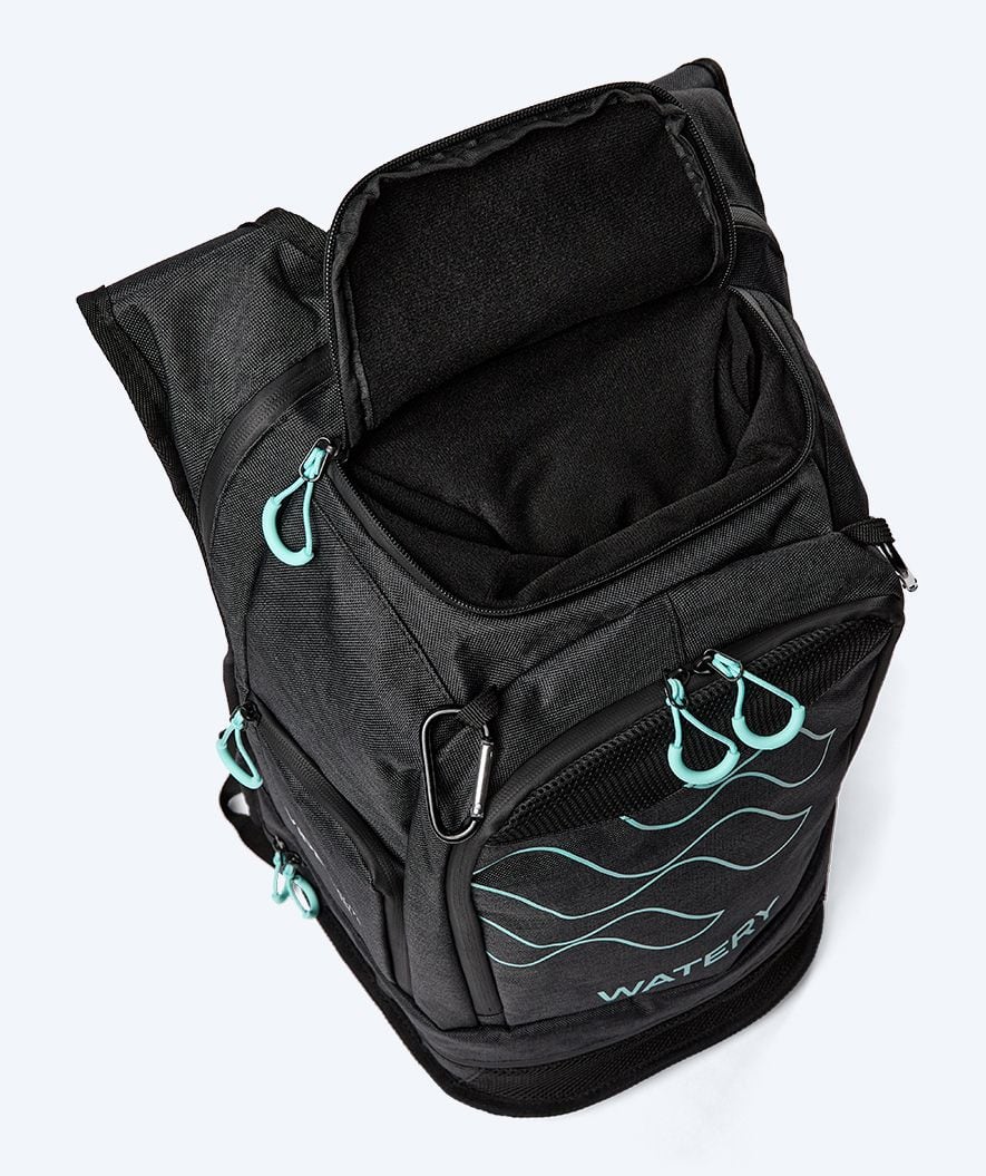 Watery Schwimmrucksack - Viper Elite 45L - Schwarz/Hellblau - Image 13