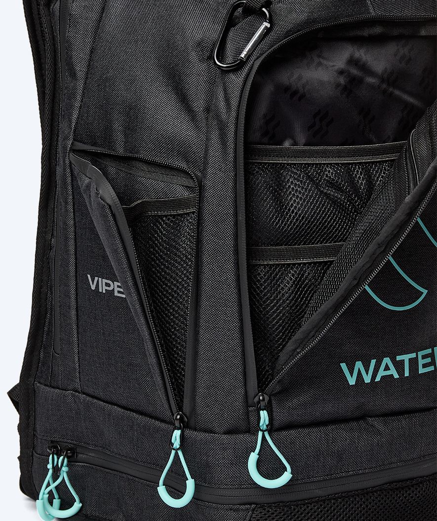 Watery Schwimmrucksack - Viper Elite 45L - Schwarz/Hellblau - Image 16