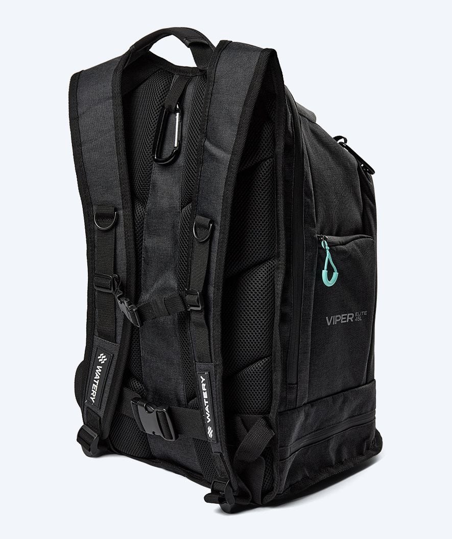 Watery Schwimmrucksack - Viper Elite 45L - Schwarz/Hellblau - Image 2