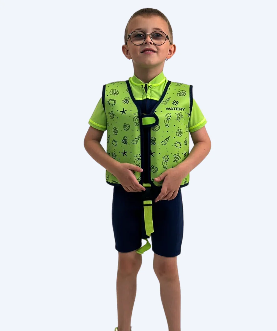 Watery Schwimmweste für Kinder (1-6) - Splashy - Grün - Image 15