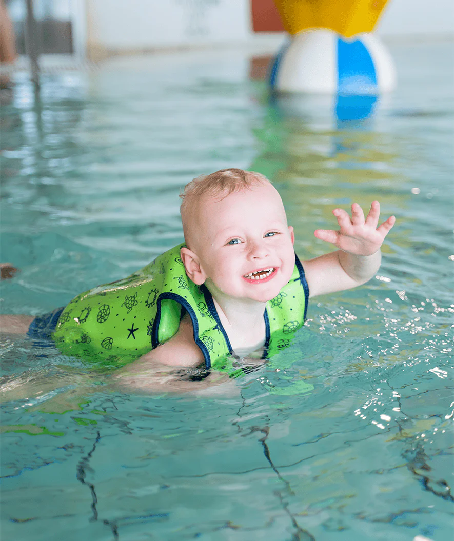 Watery Schwimmweste für Kinder (1-6) - Splashy - Grün - Image 7