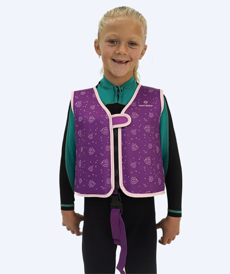 Watery Schwimmweste für Kinder (1-6) - Splashy - Lila - Image 12