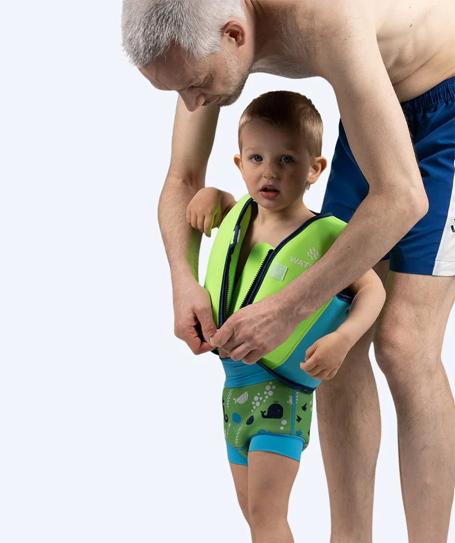 Watery Schwimmweste für Kinder (2-8) - Basic - Grün - Image 11