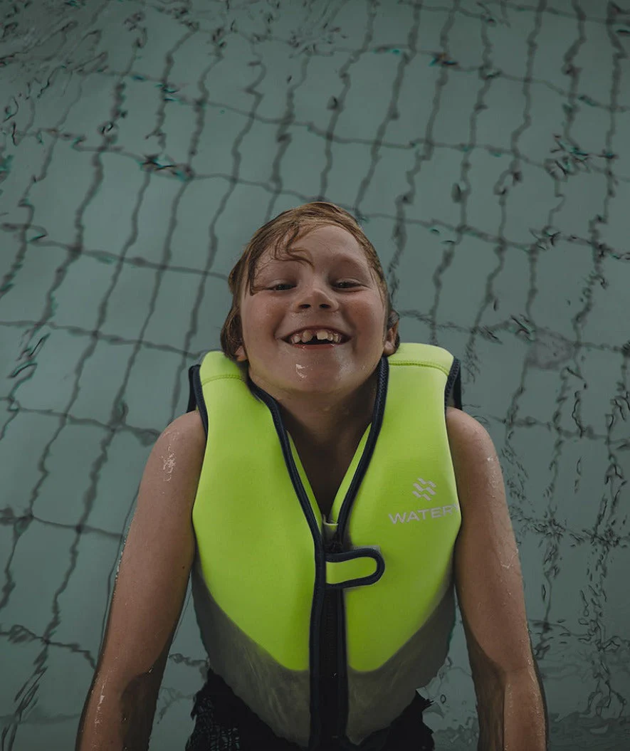 Watery Schwimmweste für Kinder (2-8) - Basic - Grün - Image 7
