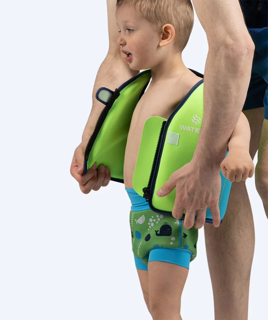 Watery Schwimmweste für Kinder (2-8) - Basic - Grün - Image 8