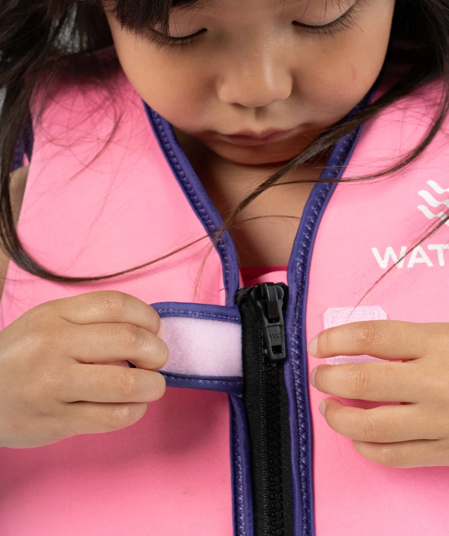 Watery Schwimmweste für Kinder (2-8) - Basic - Rosa - Image 10