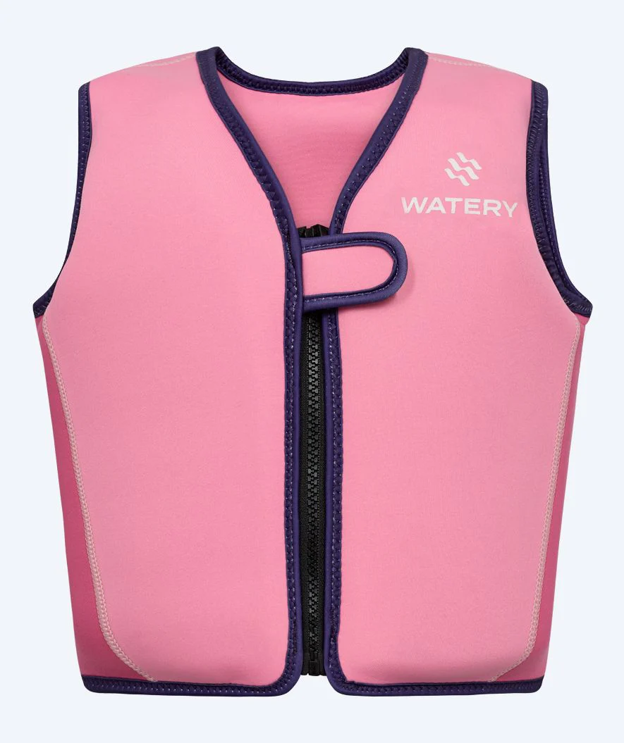 Watery Schwimmweste für Kinder (2-8) - Basic - Rosa - Image 2