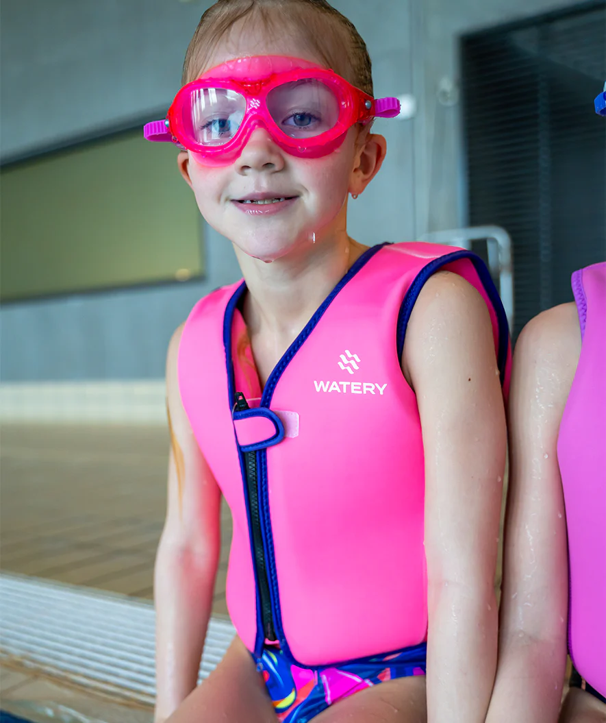 Watery Schwimmweste für Kinder (2-8) - Basic - Rosa - Image 6