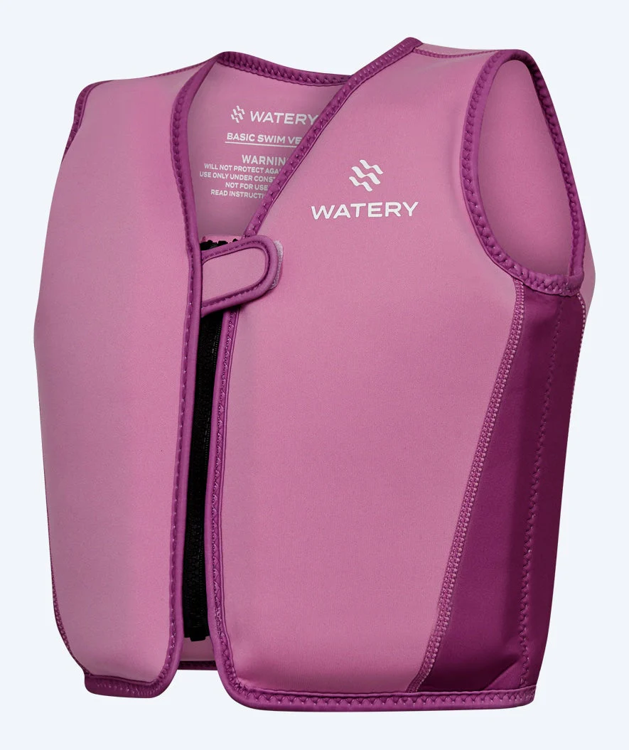 Watery Schwimmweste für Kinder (2-8) - Basic - Lila