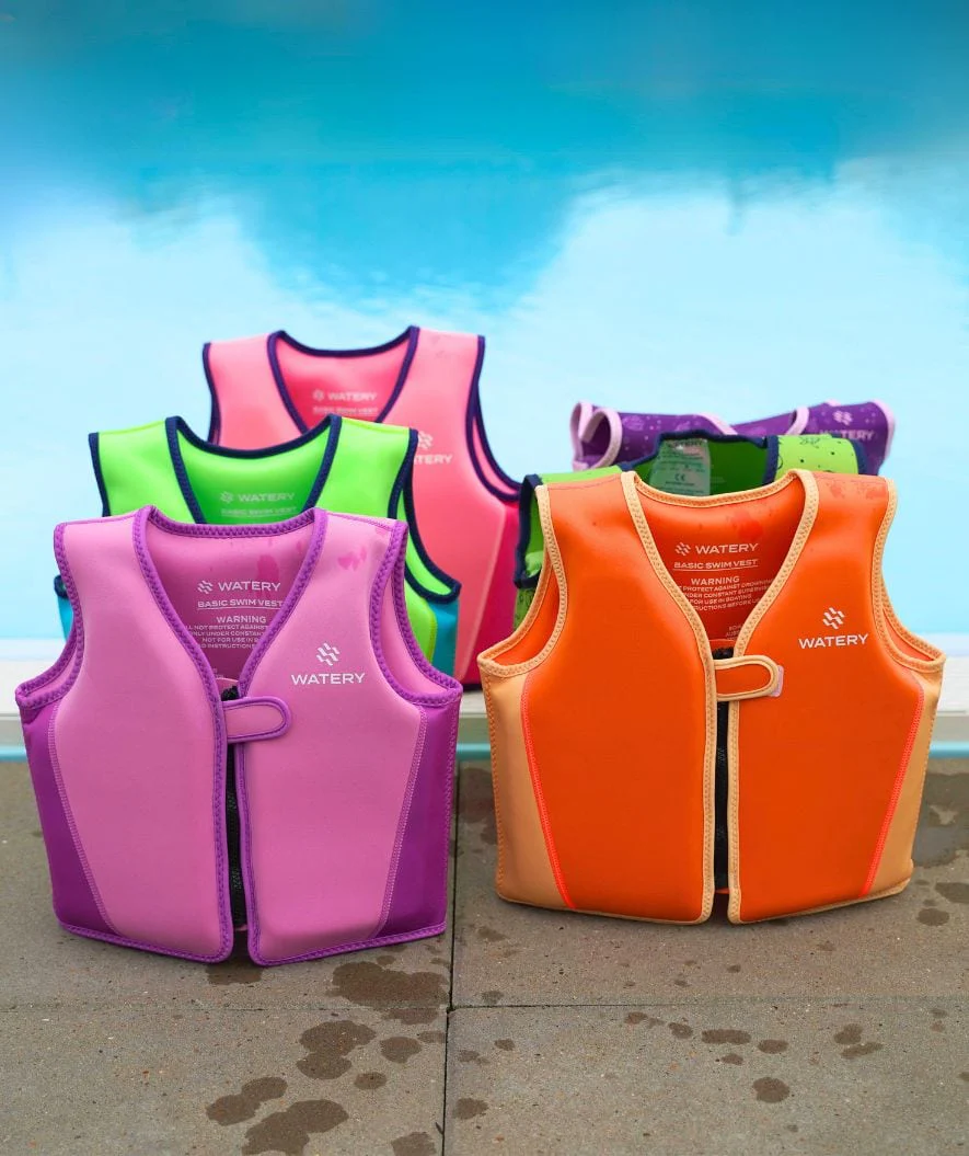Watery Schwimmweste für Kinder (2-8) - Basic - Lila - Image 10