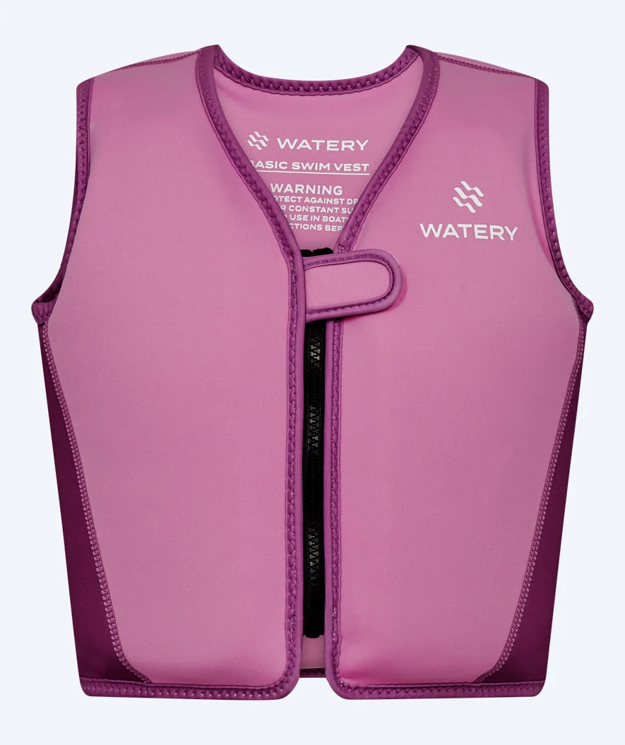 Watery Schwimmweste für Kinder (2-8) - Basic - Lila - Image 2
