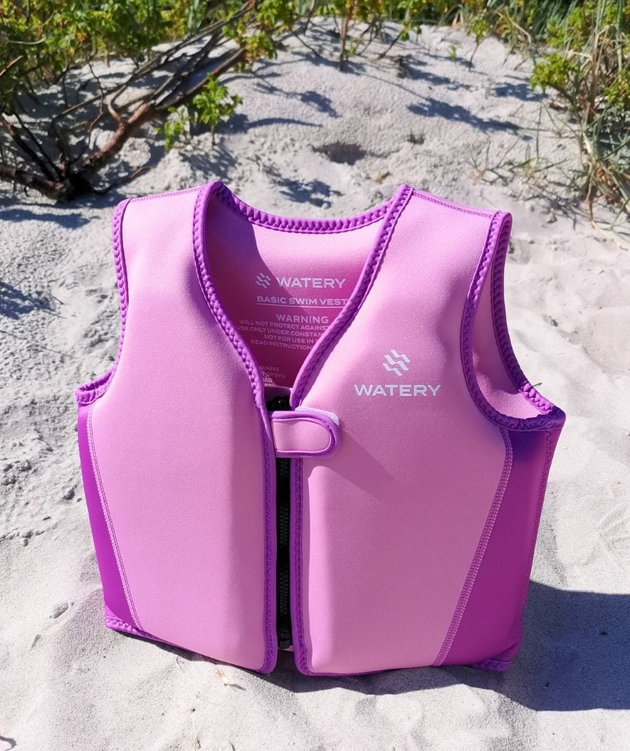 Watery Schwimmweste für Kinder (2-8) - Basic - Lila - Image 9