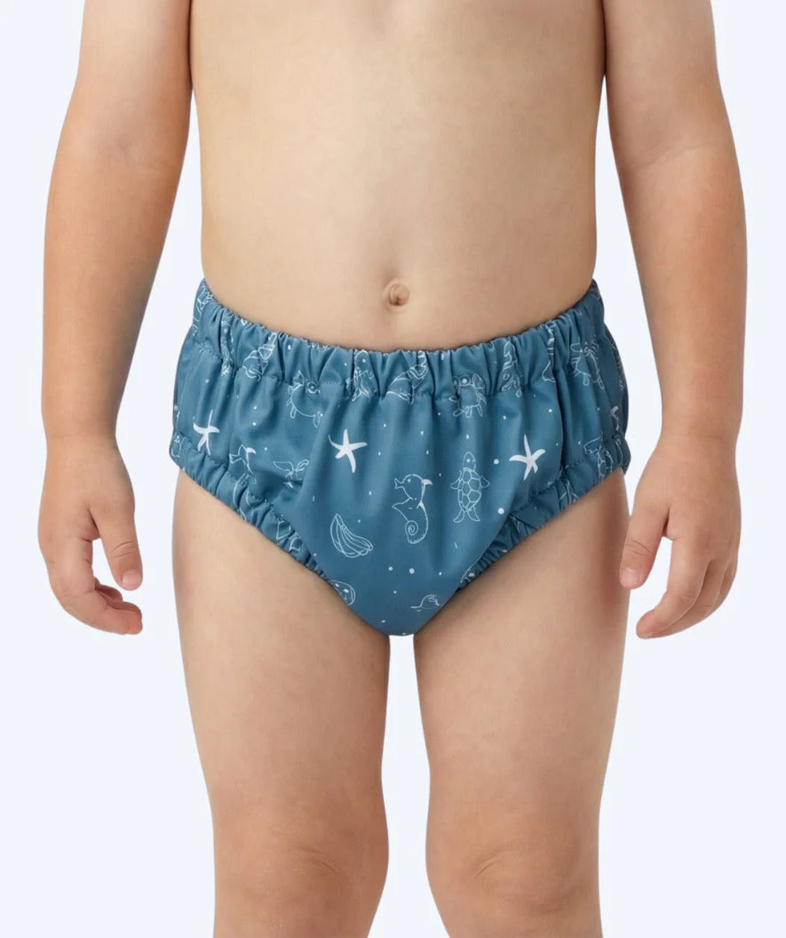 Watery Schwimmwindelhosen für Kinder - Foss Lining Nappy - Atlantic Blue