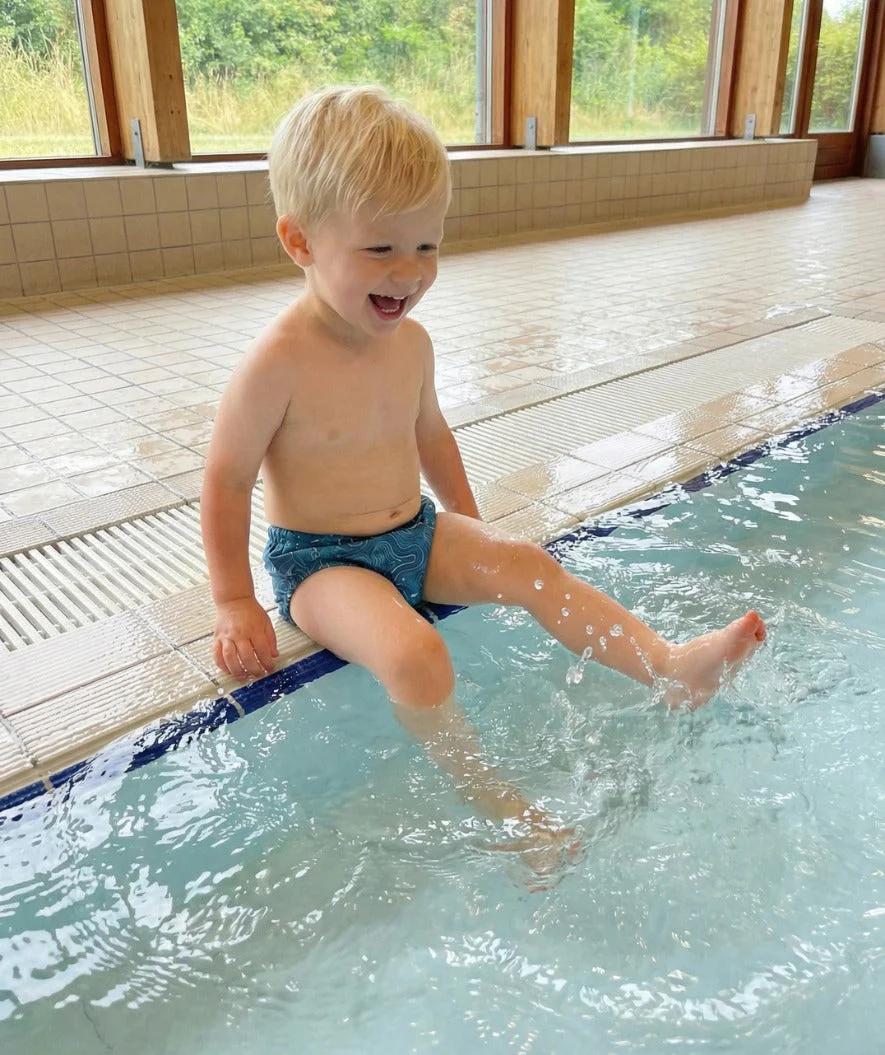 Watery Schwimmwindelhosen für Kinder - Foss Lining Nappy - Atlantic Blue - Image 5