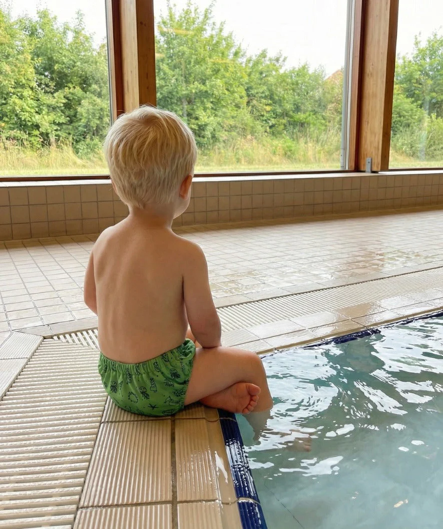 Watery Schwimmwindelhosen für Kinder - Foss Lining Nappy - Atlantic Green - Image 6