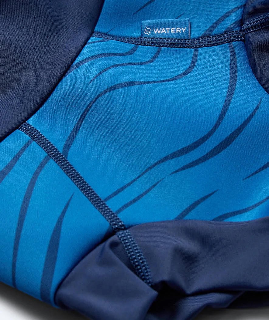 Watery Schwimmwindelhosen für Kinder - Neoprene Swim Nappy - Fjord Blue - Image 3