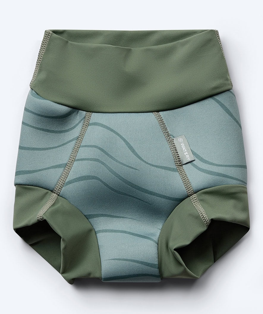 Watery Schwimmwindelhosen für Kinder - Neoprene Swim Nappy - Fjord Green