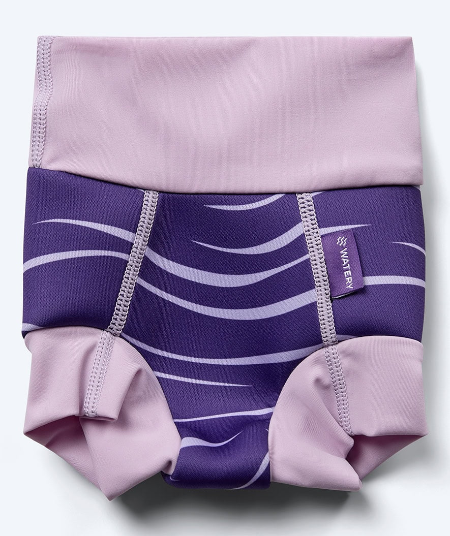 Watery Schwimmwindelhosen für Kinder - Neoprene Swim Nappy - Fjord Purple