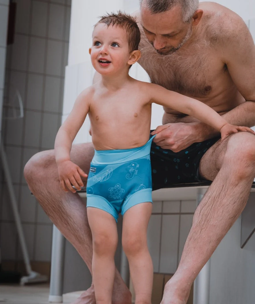 Watery Schwimmwindelhosen für Kinder - Neoprene Swim Nappy - Fjord Red - Image 6