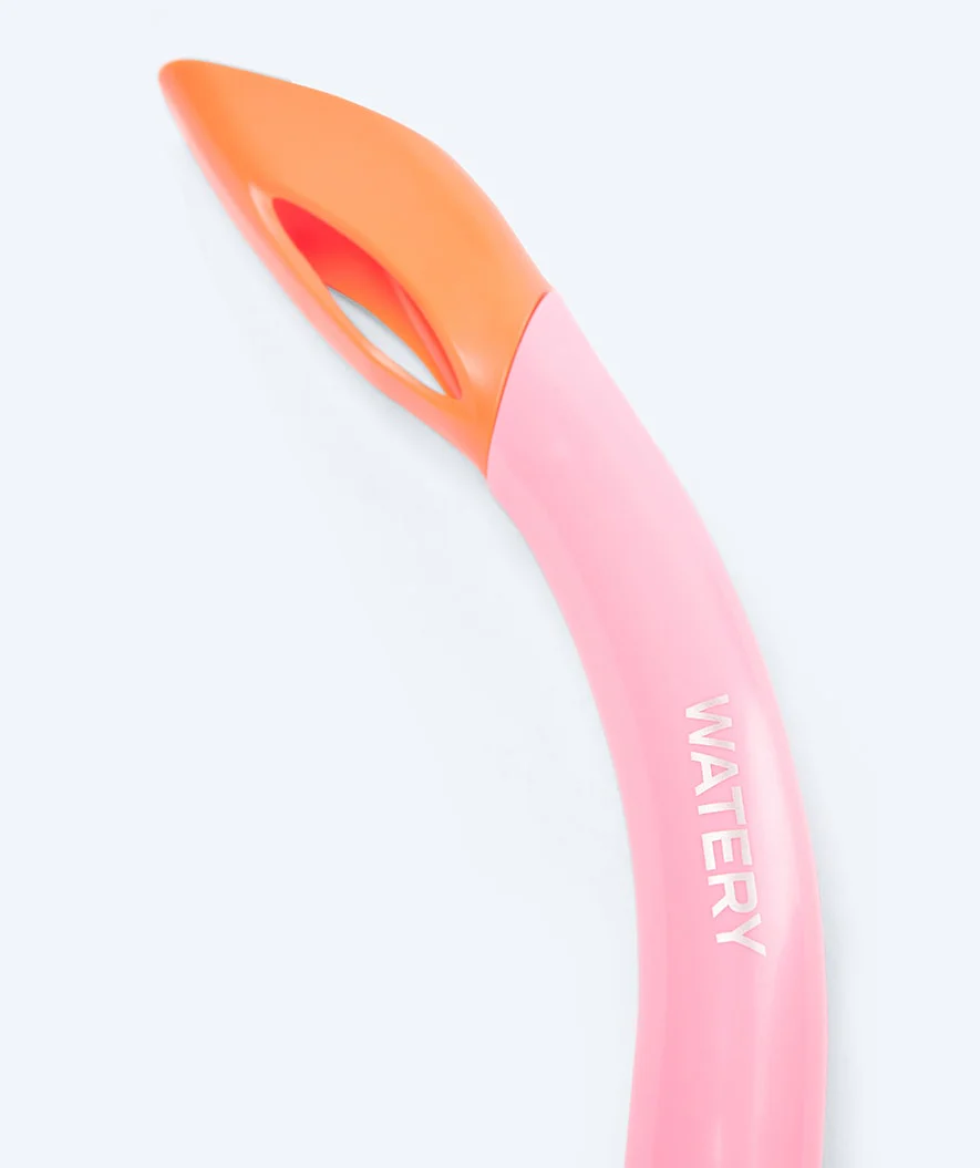 Watery halbtrockener Schnorchel für Kinder - Triton - Rosa - Image 5