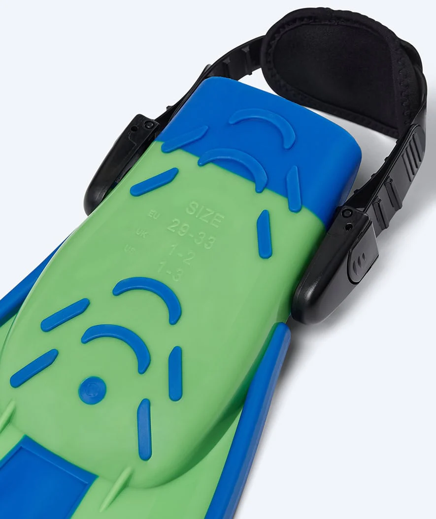Watery Schnorchelset für Kinder (4-10) - Tropical - Blau/Grün - Image 15