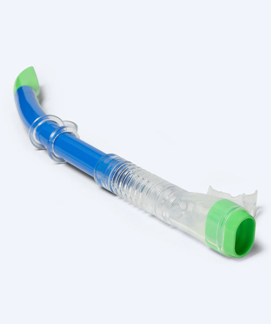 Watery Combo Schnorchelset für Kinder (4-10) - Tropical - Blau/Grün - Image 5