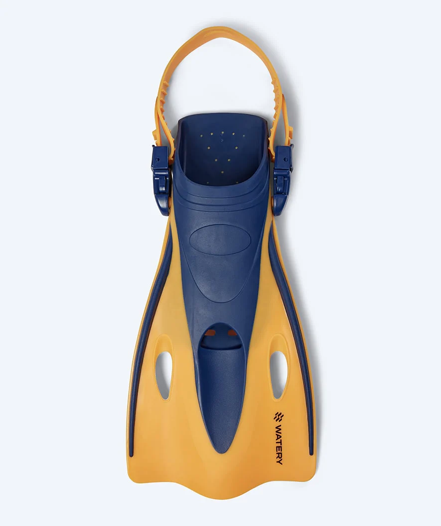 Watery Taucherflossen für Kinder - Launch - Donkerblau/Orange - Image 2