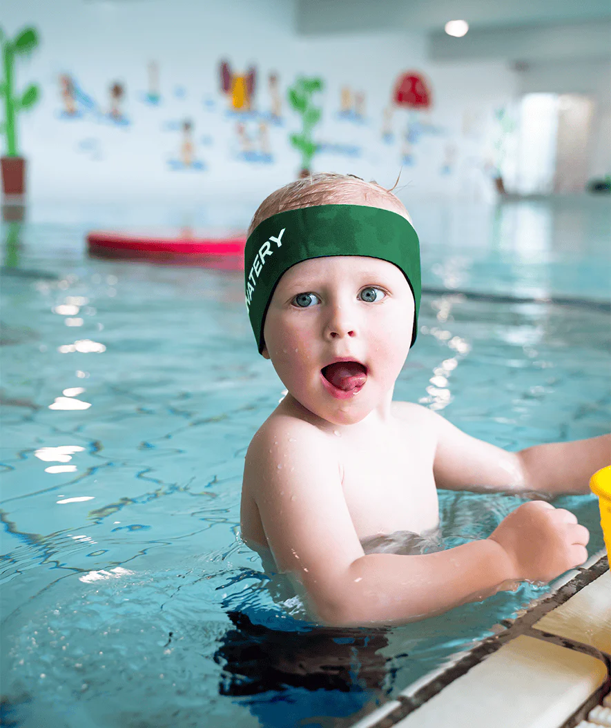 Watery Stirnband für Kinder - Raider - Grün - Image 3