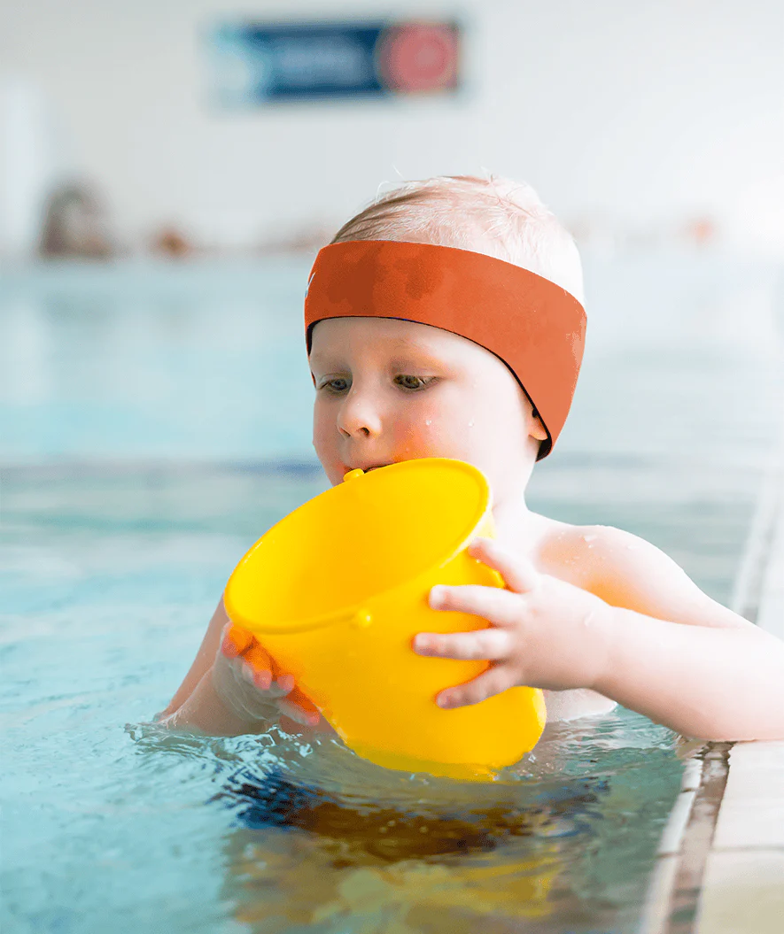 Watery Stirnband für Kinder - Raider - Orange - Image 2