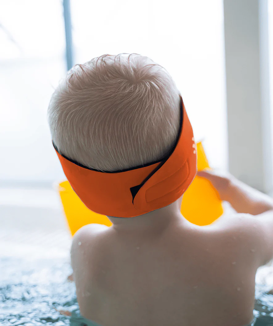 Watery Stirnband für Kinder - Raider - Orange - Image 4