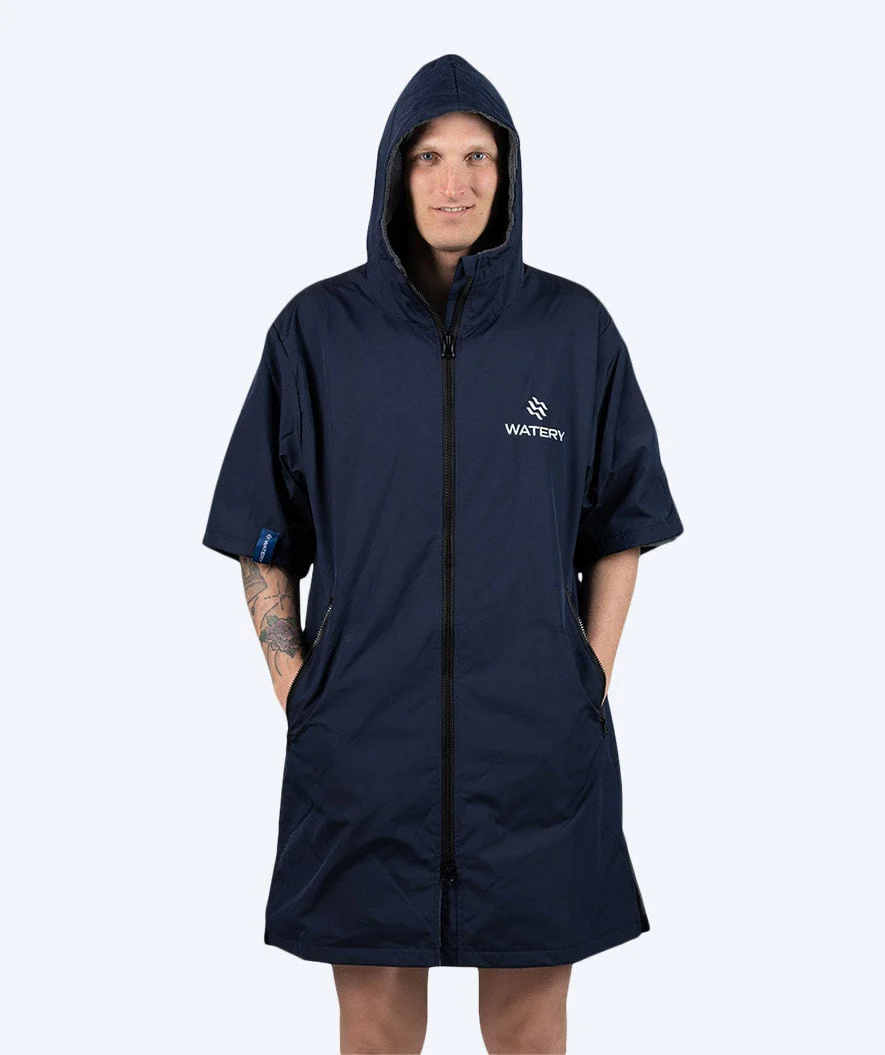 Watery Surf Poncho - Waterproof - Donkerblau - Image 8