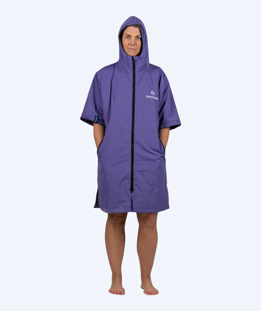 Watery Surf Poncho - Waterproof - Lila - Image 12