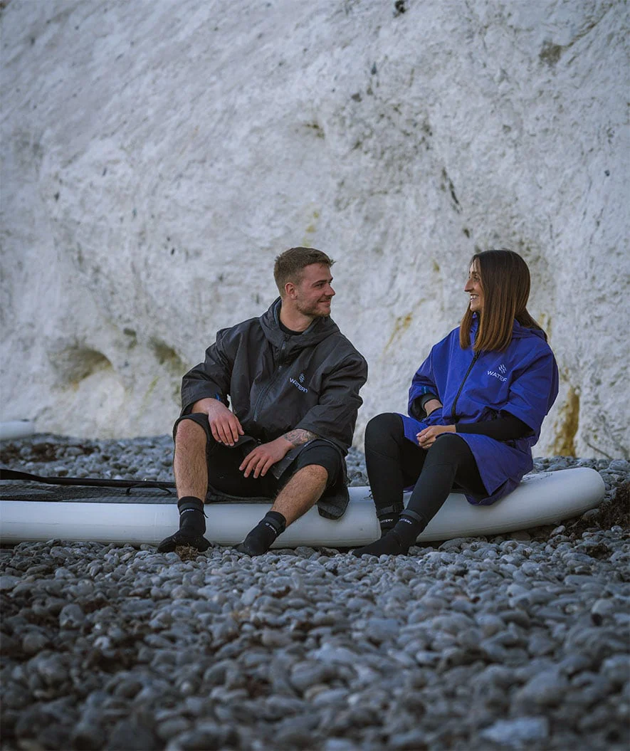 Watery Surf Poncho - Waterproof - Lila - Image 20