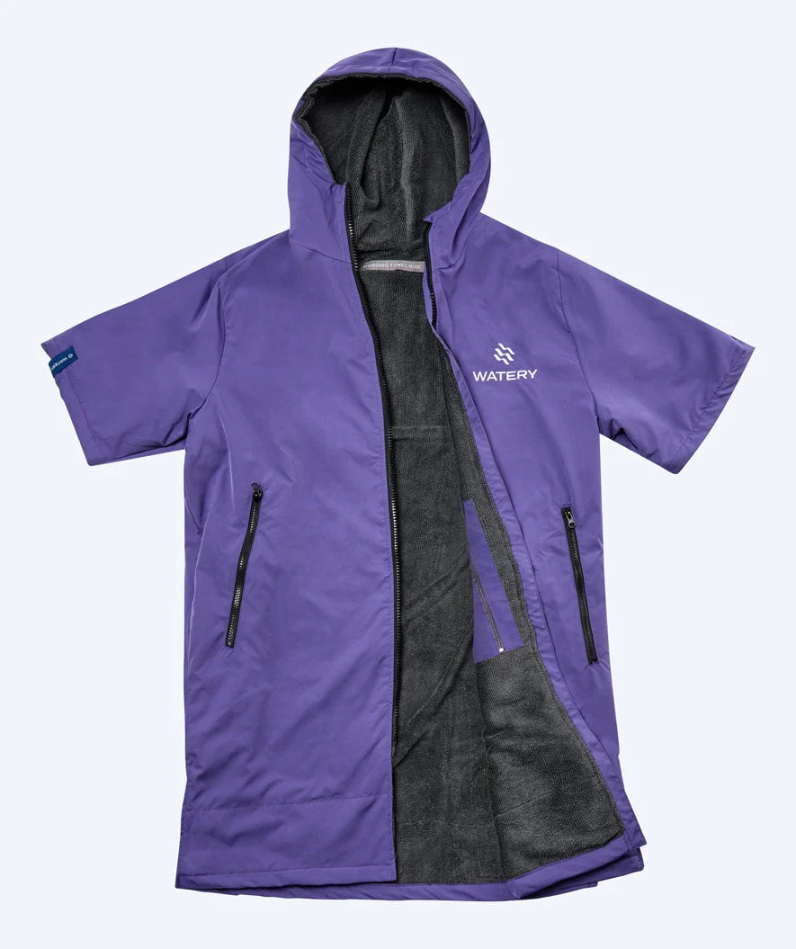 Watery Surf Poncho - Waterproof - Lila - Image 3