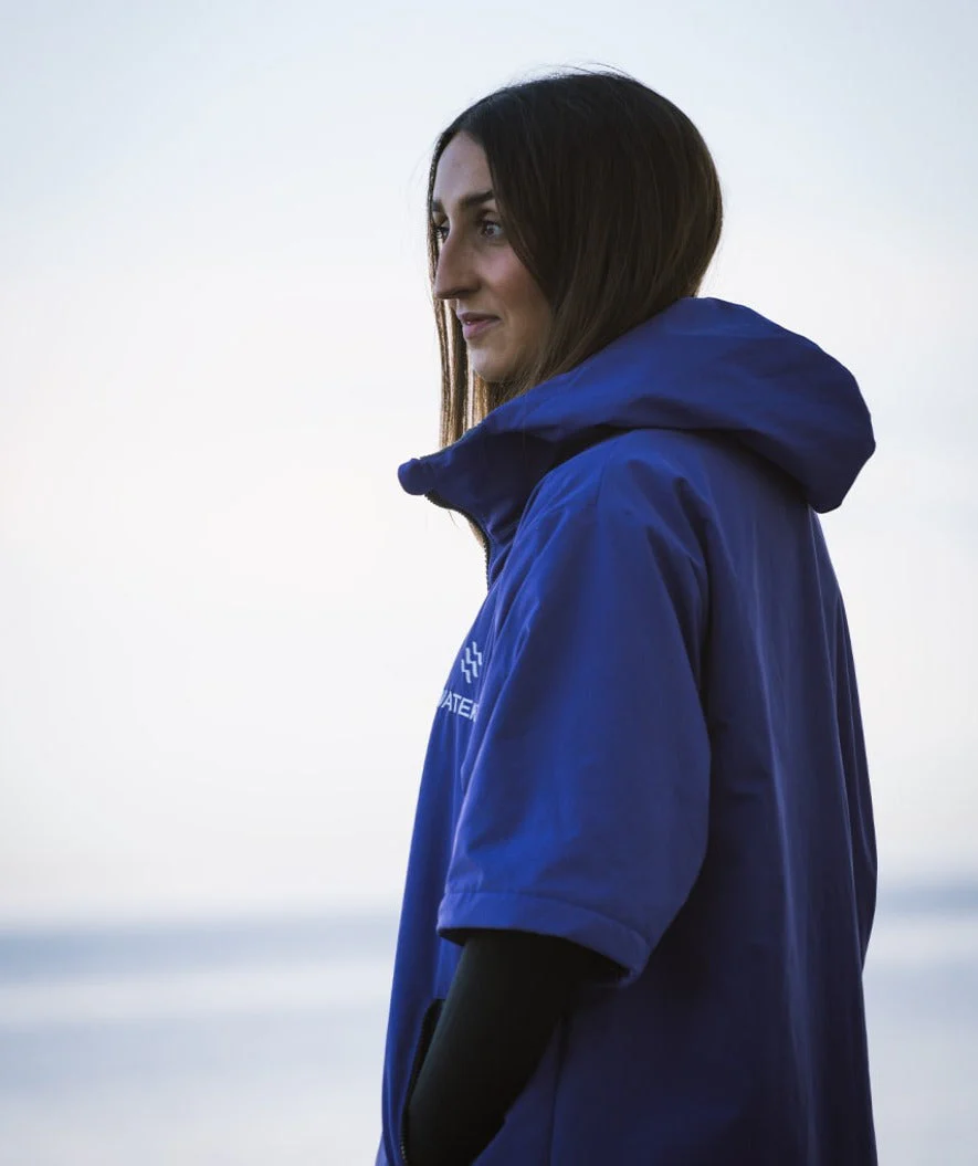 Watery Surf Poncho - Waterproof - Lila - Image 4
