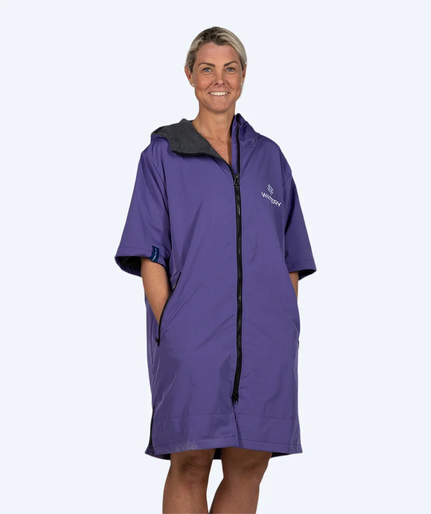 Watery Surf Poncho - Waterproof - Lila - Image 7