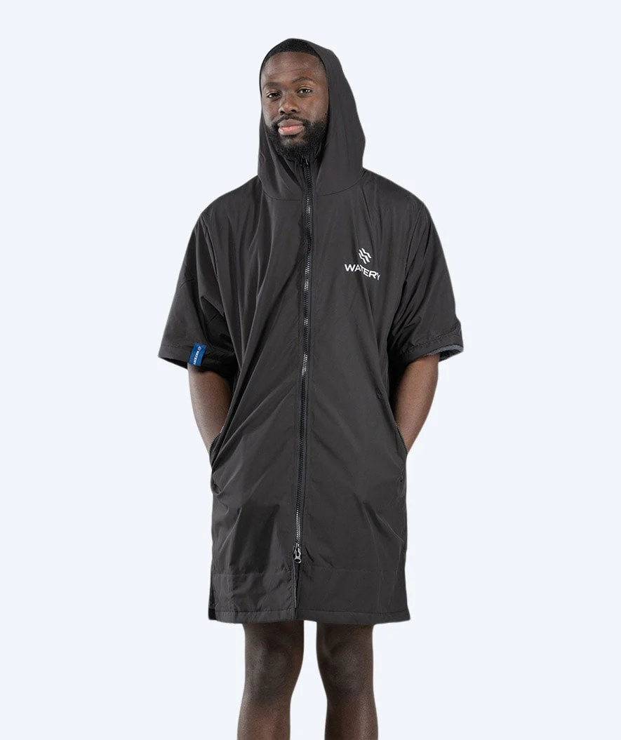 Watery Surf Poncho - Waterproof - Schwarz - Image 17