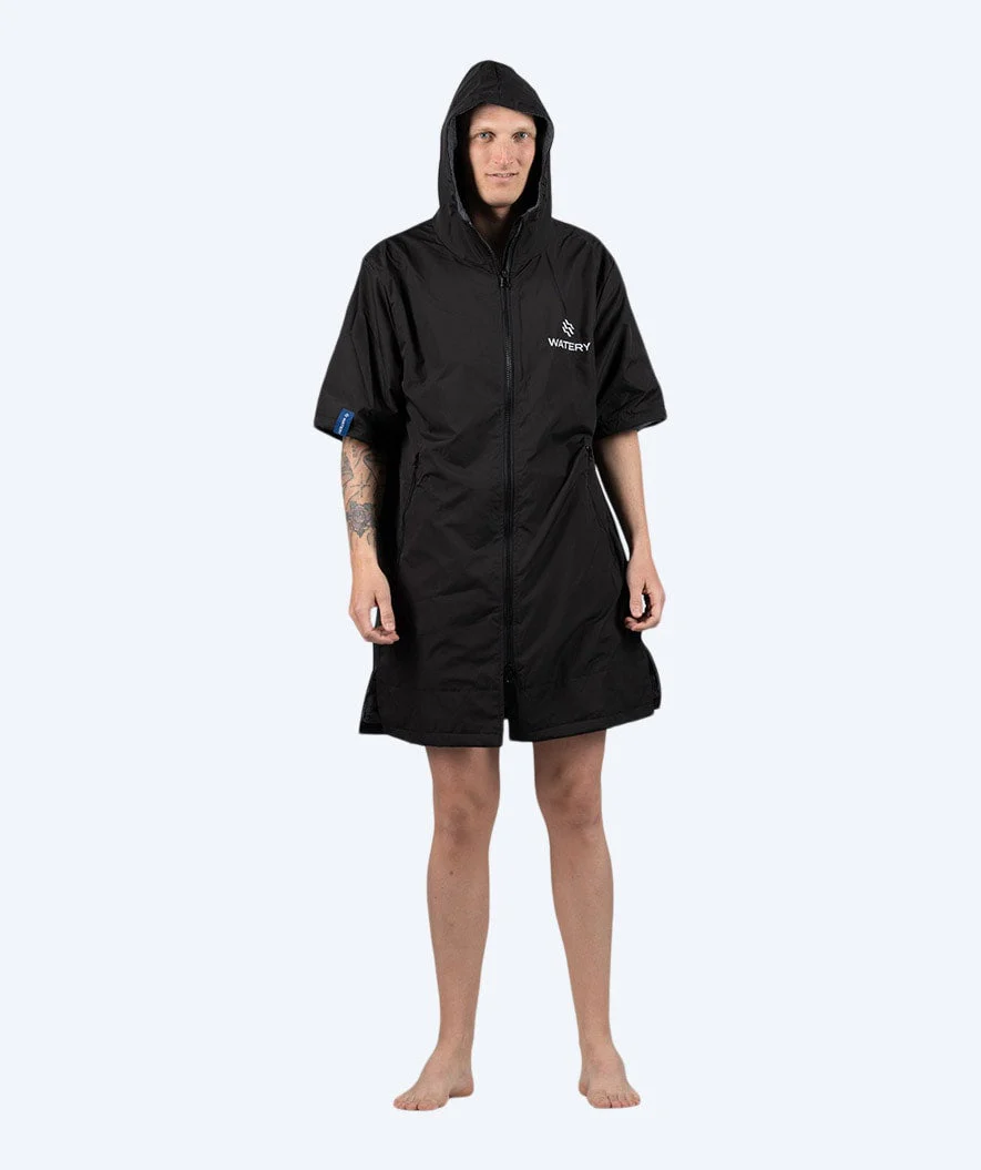 Watery Surf Poncho - Waterproof - Schwarz - Image 8