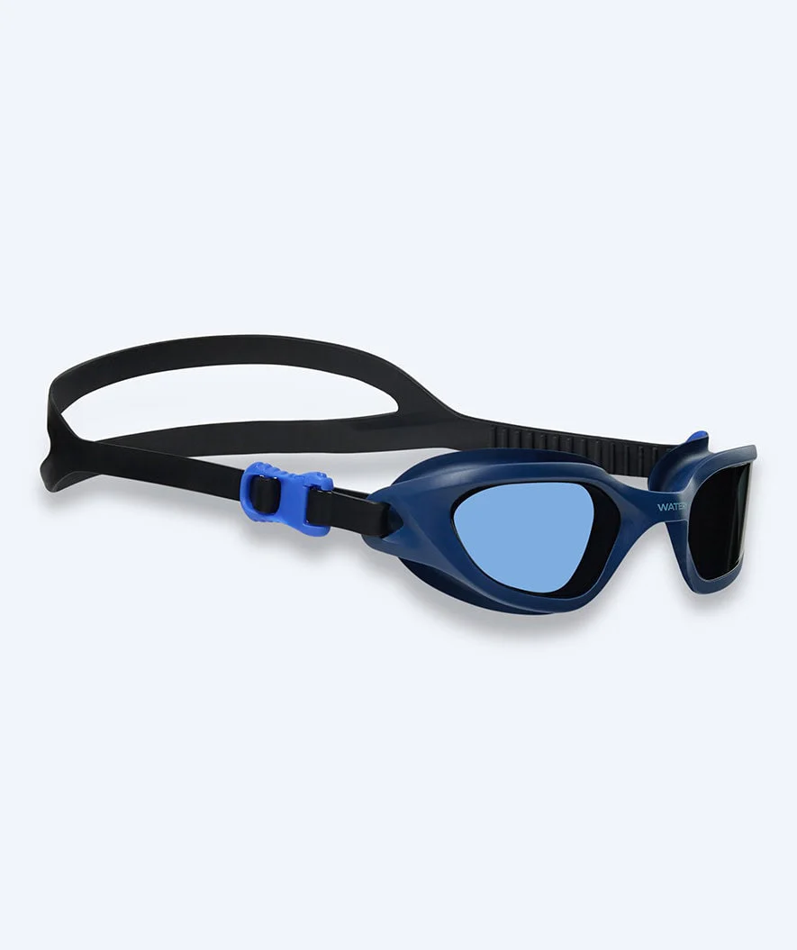 Watery Schwimmbrille für Freizeitschwimmer - Sonar - Donkerblau/Blau