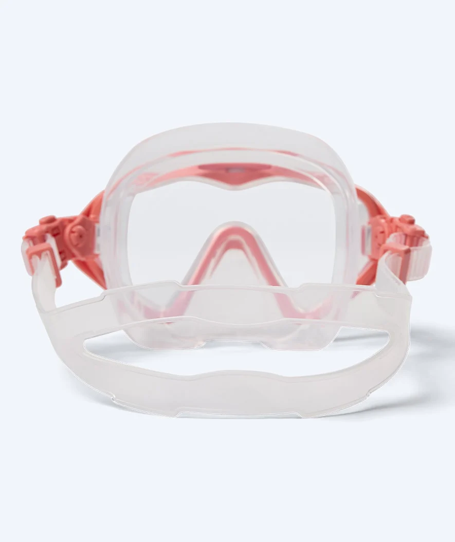 Watery Tauchmaske für Erwachsene (ab 15 Jahre) - Leach Pro - Weiß/Hellrosa - Image 5
