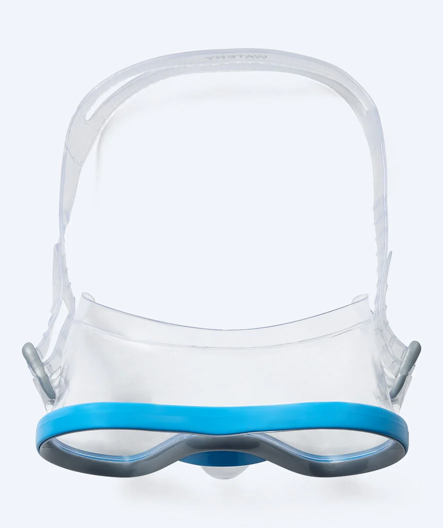 Watery Tauchmaske für Junioren (8-15) - Gobie - Blau/Klar - Image 3