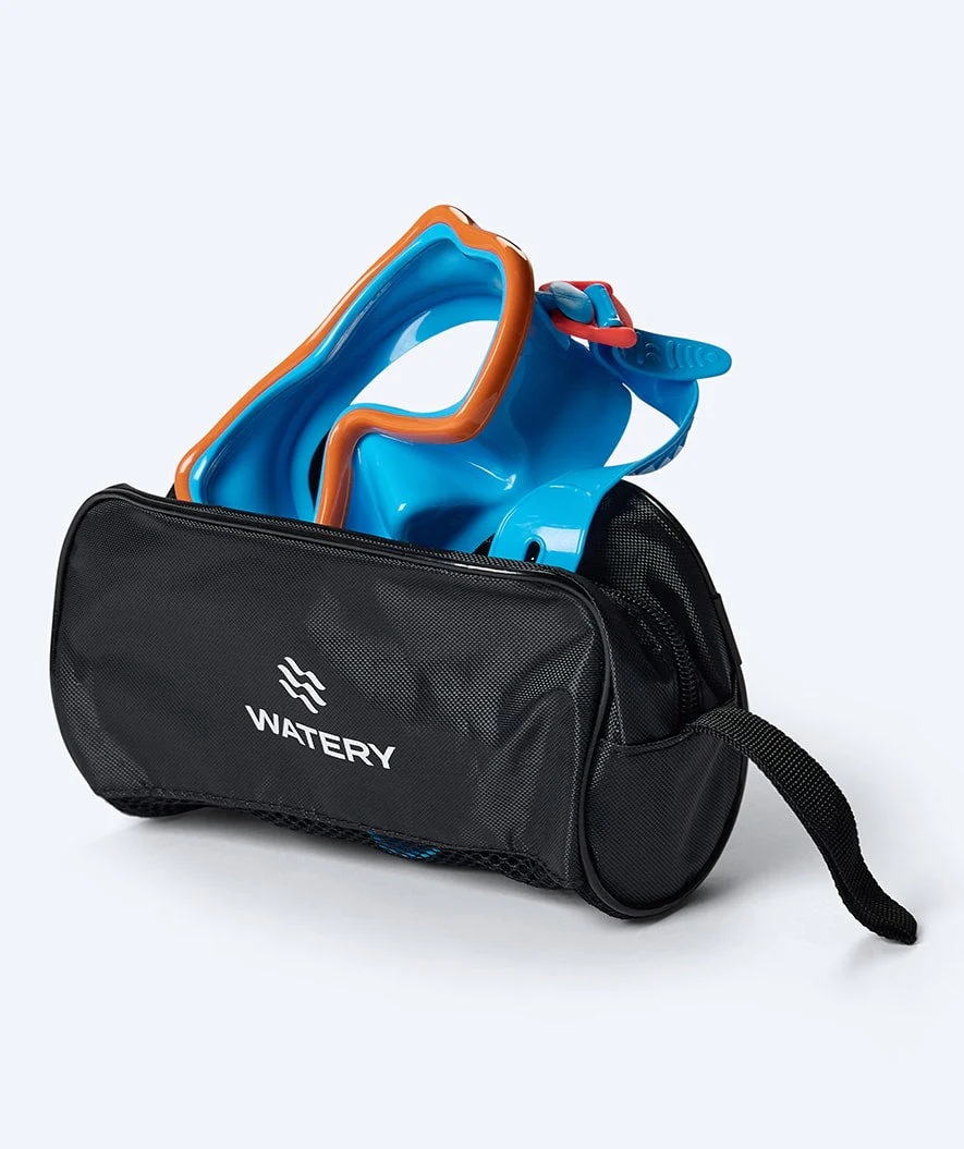 Watery Tauchmaske für Kinder (4-10) - Pulina - Blau/Orange - Image 10