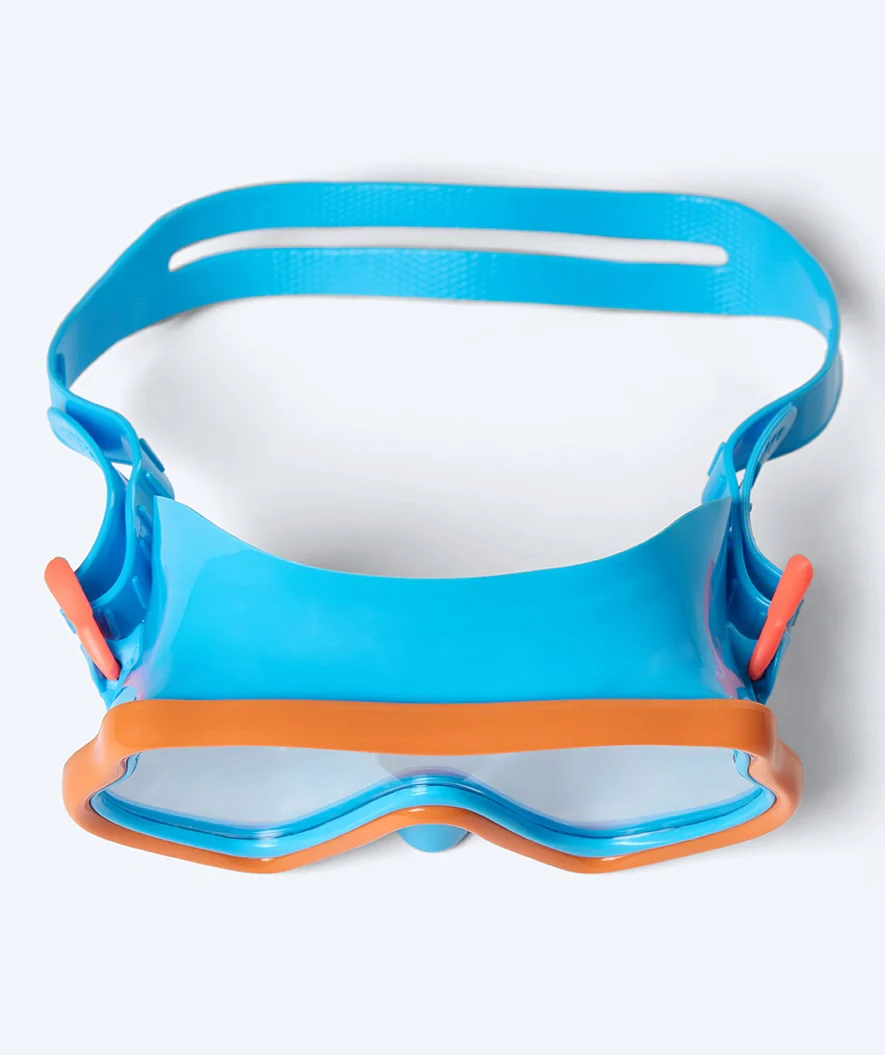 Watery Tauchmaske für Kinder (4-10) - Pulina - Blau/Orange - Image 5